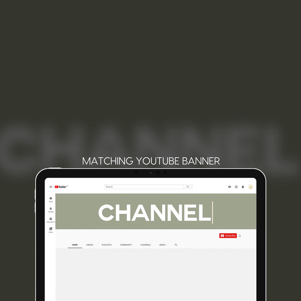 Thumbnail: PRE-MADE INTRO AND BANNER - TYPING SOUND