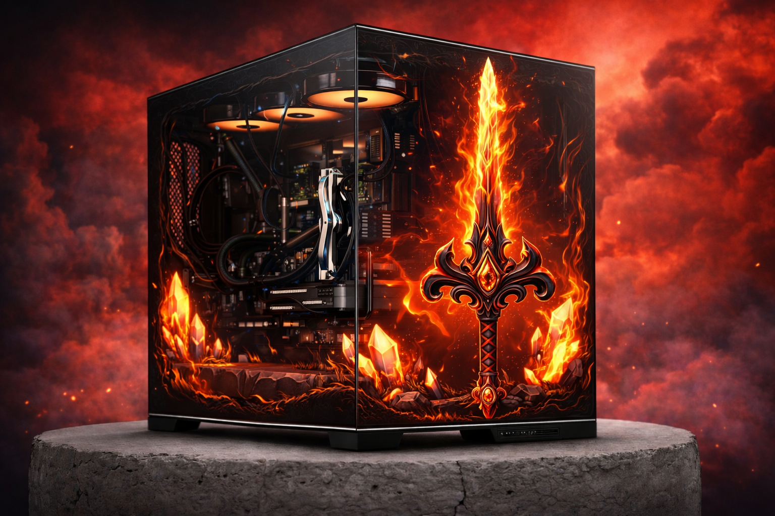 Pyro - Ryzen 5 7600X - RX 9060 XT 16GB - 32 GB DDR5 - 1TB