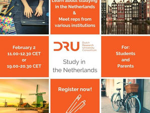 Dutch Research University Consortium online event 2 Feb 2022