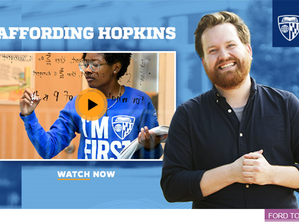 JHU Application Tips Series: Our Financial Aid Philosophy - Watch on-demand