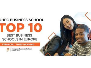 EDHEC now ranked as a top 10 Business School in Europe