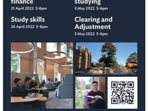 "All about..." Webinar series from Royal Holloway for IB 2 / yr 13 students April and May 2022