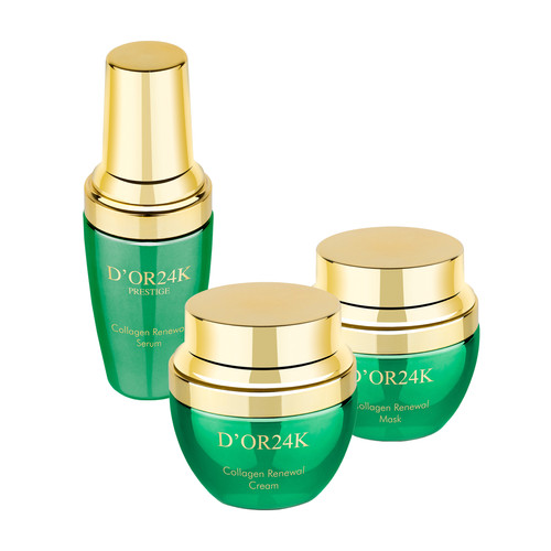 Bộ sản phẩm chống lão hóa cao cấp Collagen Renewal Set | D'or24k