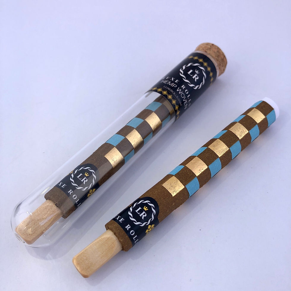Thumbnail: Luxe Bleu Hemp Woven