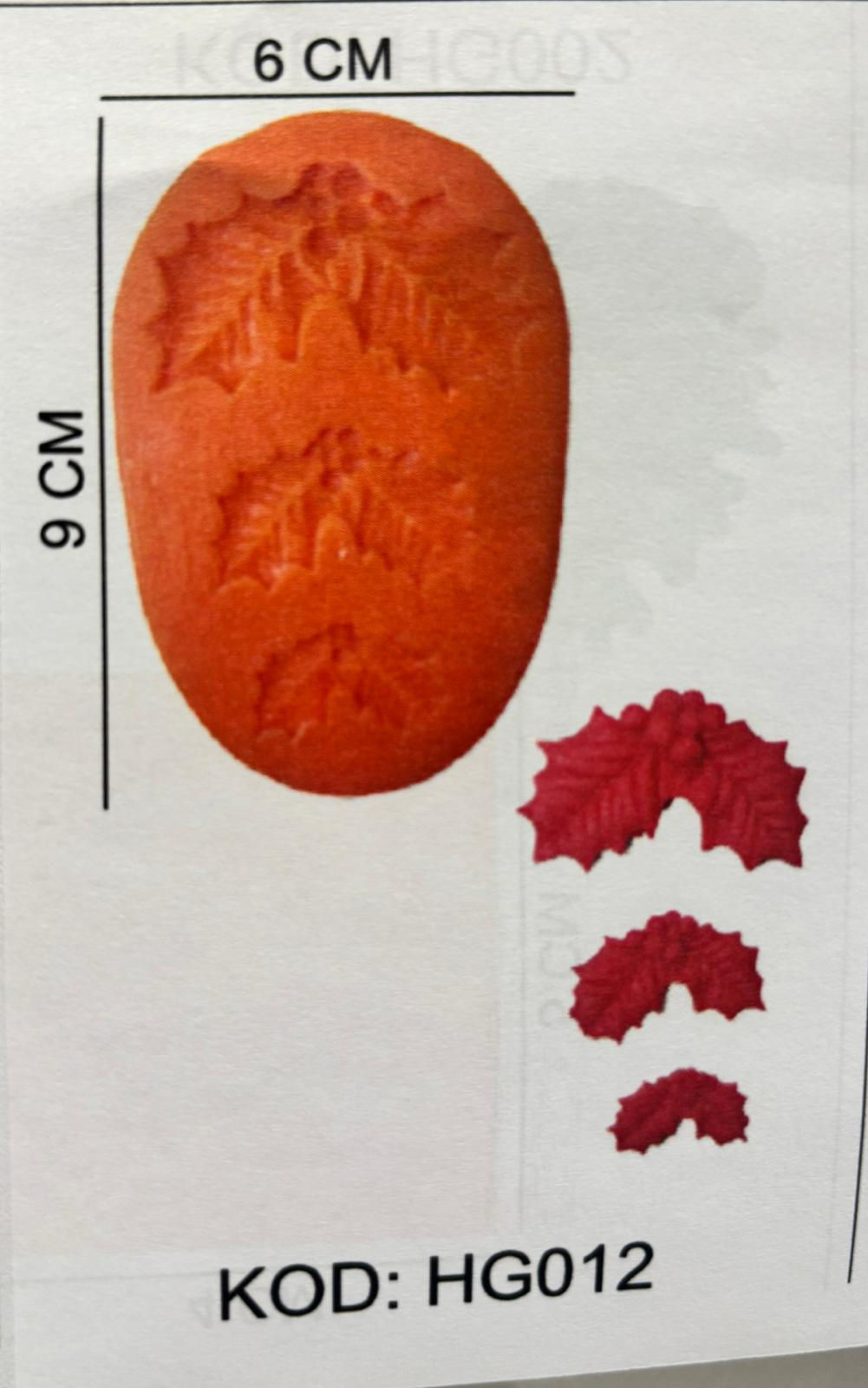 Hg-012 Kokina Çiçek Gıda Silikon Kalıp