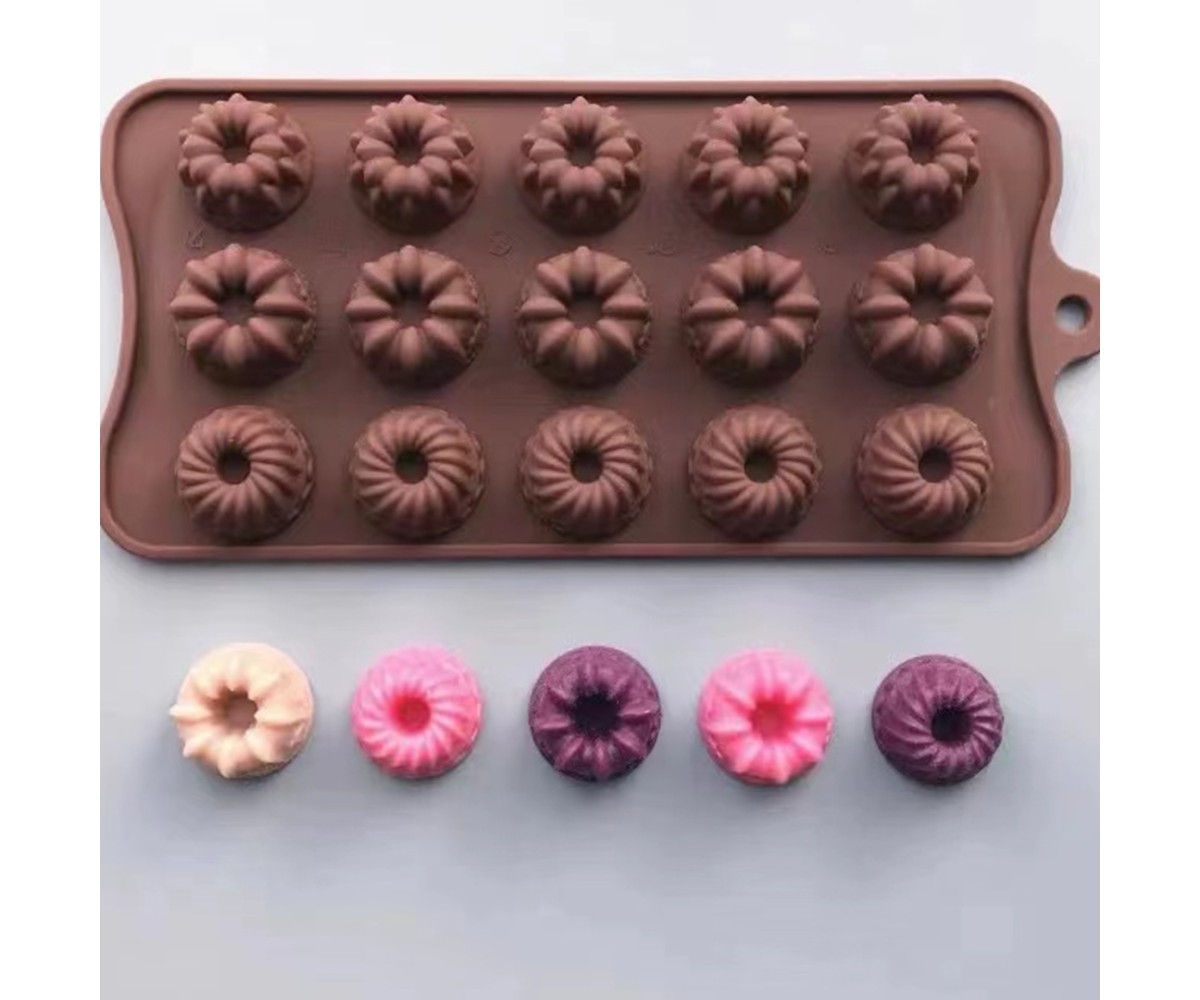 Karışık Muffin Model Silikon Çikolata Kalıbı