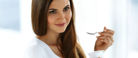 Consume yogur diariamente para verte y sentirte bien