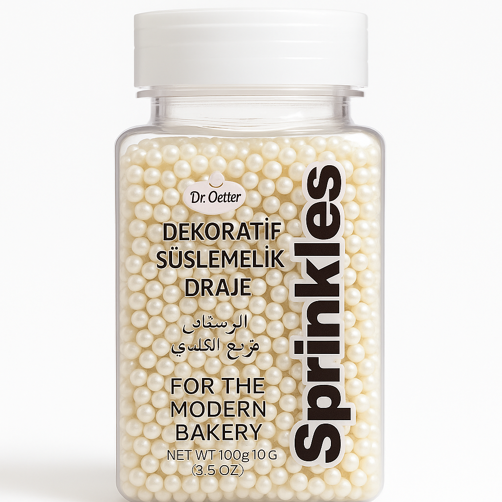 Dr. Gusto 2 Mm  Beyaz   Boncuk  100 Gr.