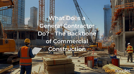 What Does a General Contractor Do? – The Backbone of Commercial Construction