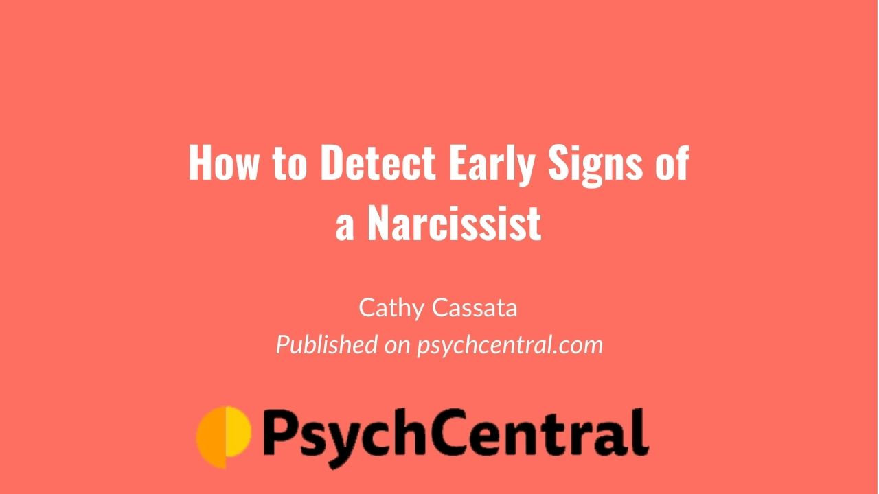 Narc Sign How to Detect Early Signs of a Narcissist | Understand Narcissism