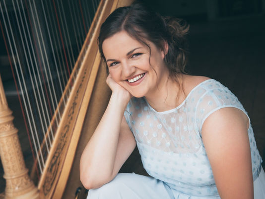 Calling all harp players, don't miss the Glasbury Arts Harp Summer School