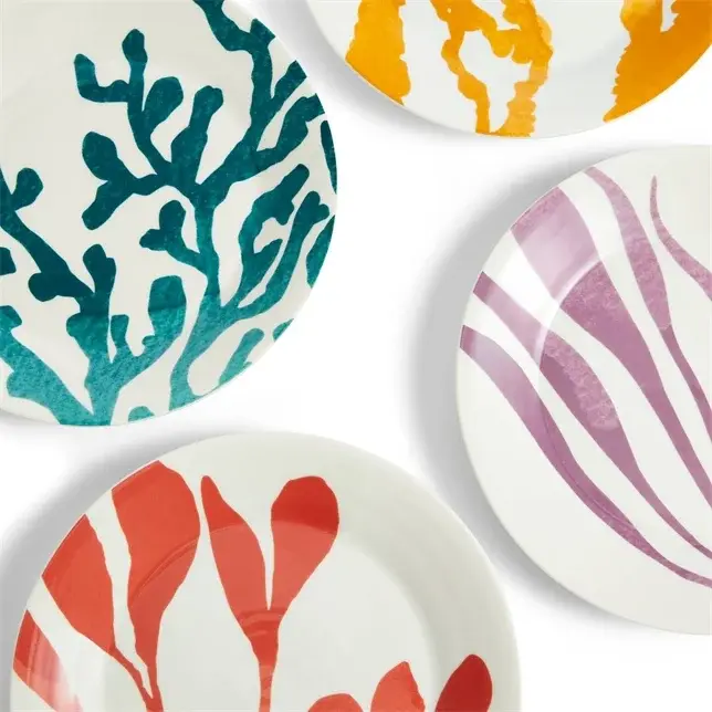 Royal Doulton Plate 24cm Multicolour Mixed Pattern Set