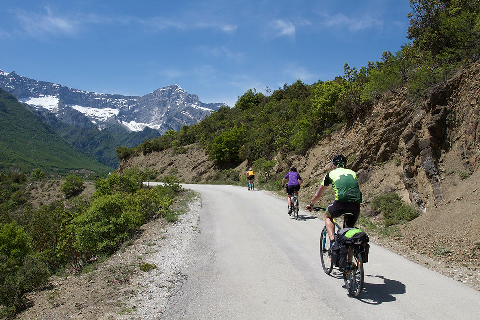 Cycling Albania