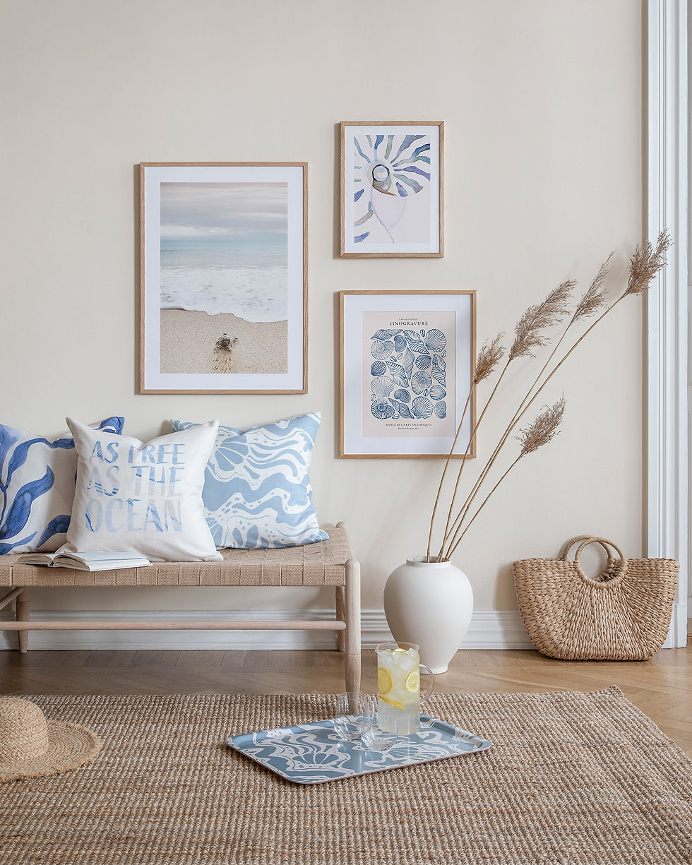 The Summer Coast Gallery Wall, Desenio