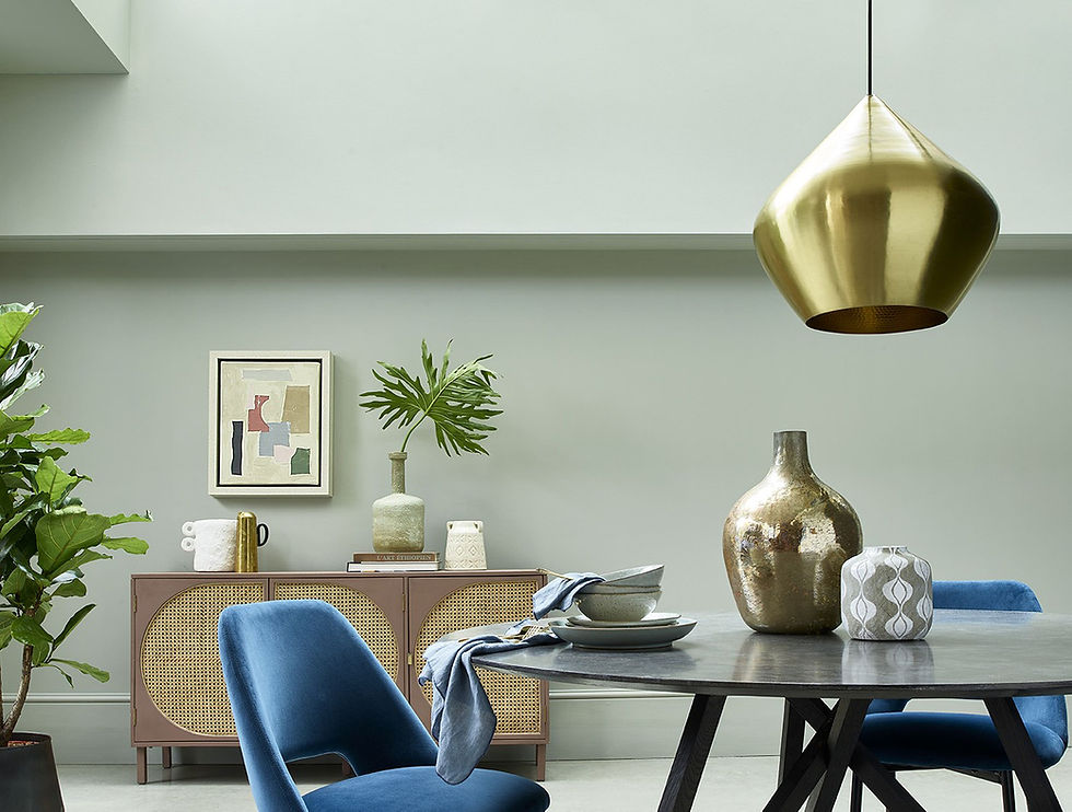 Kitchen painted in Dulux Heritage Sage Green, Velvet Matt, 5L, £81, Dulux (Dulux/PA)
