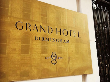 The Grand Hotel Birmingham is one of the best places to stay in Britain