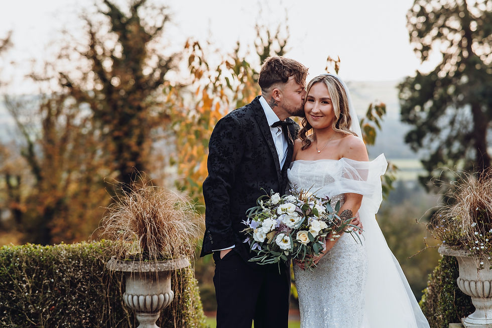 Imogen and Conner's wedding at the Coed-Y-Mwstwr Hotel