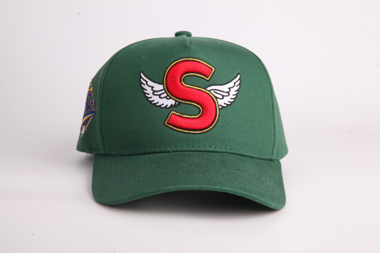 Forrest Green World Series 5 Panel A Frame  Snapback Hat