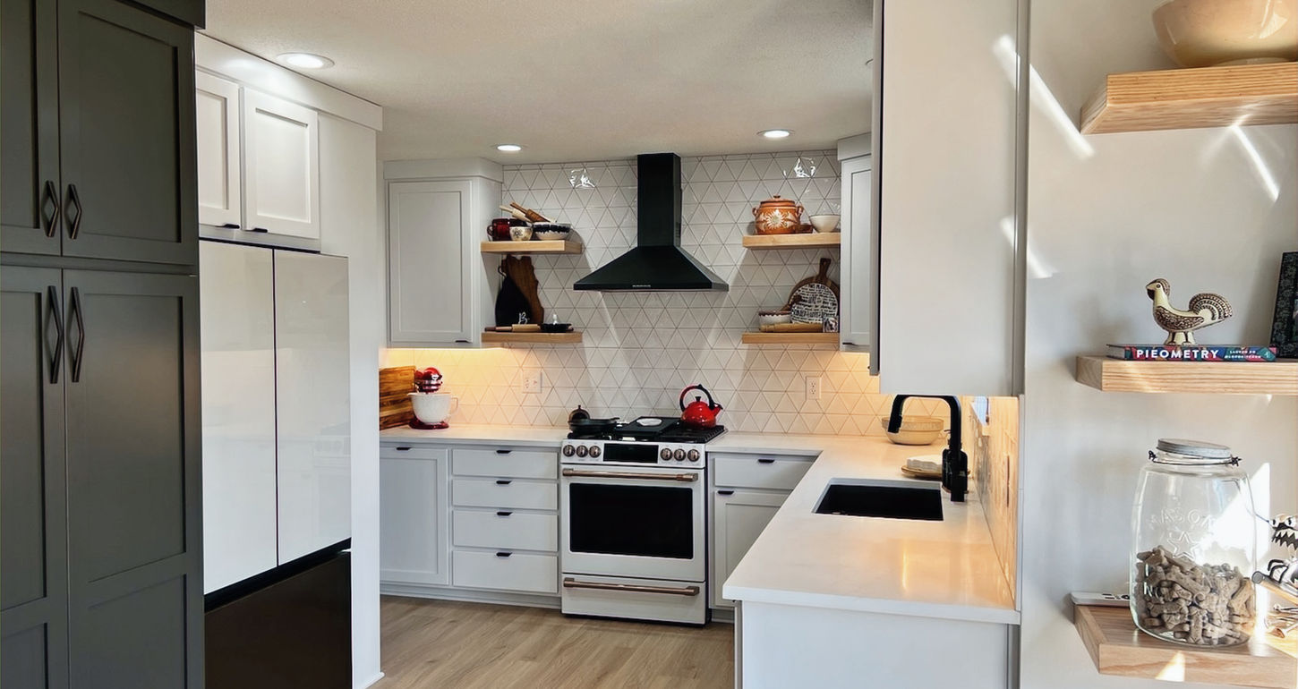 Quality Home Concepts remodeled a residential kitchen in Kansas City Missouri.