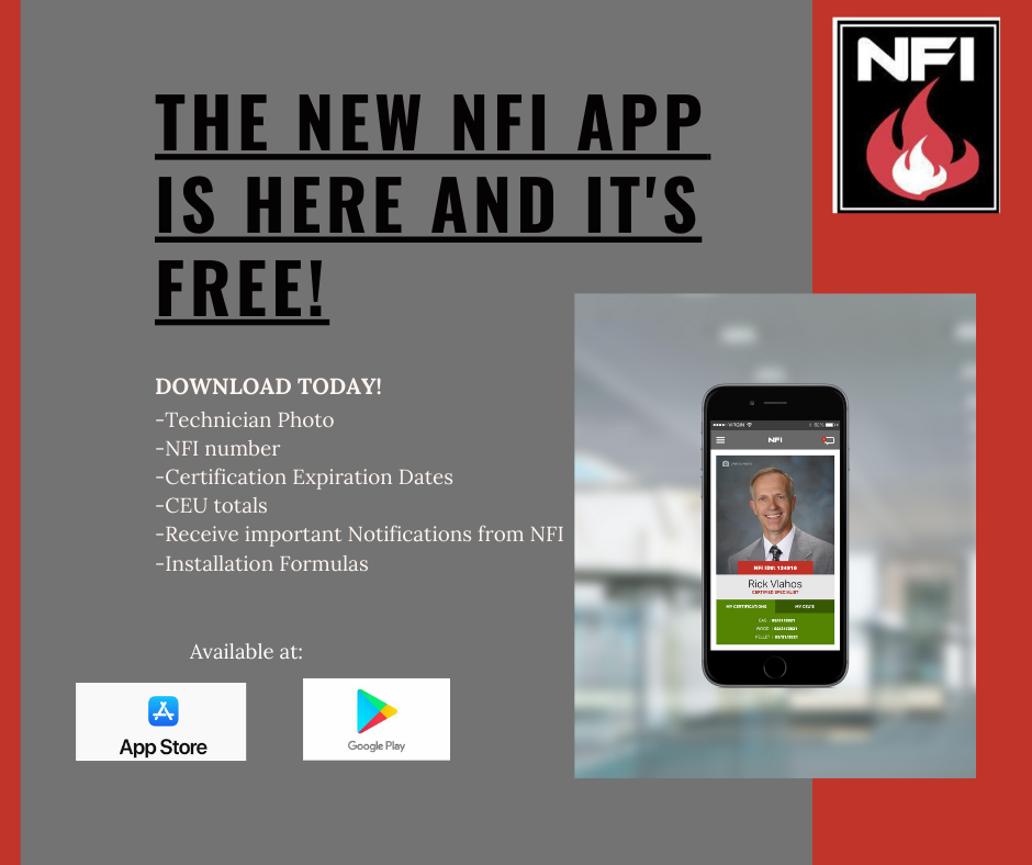New NFI App is Here and It's Free
