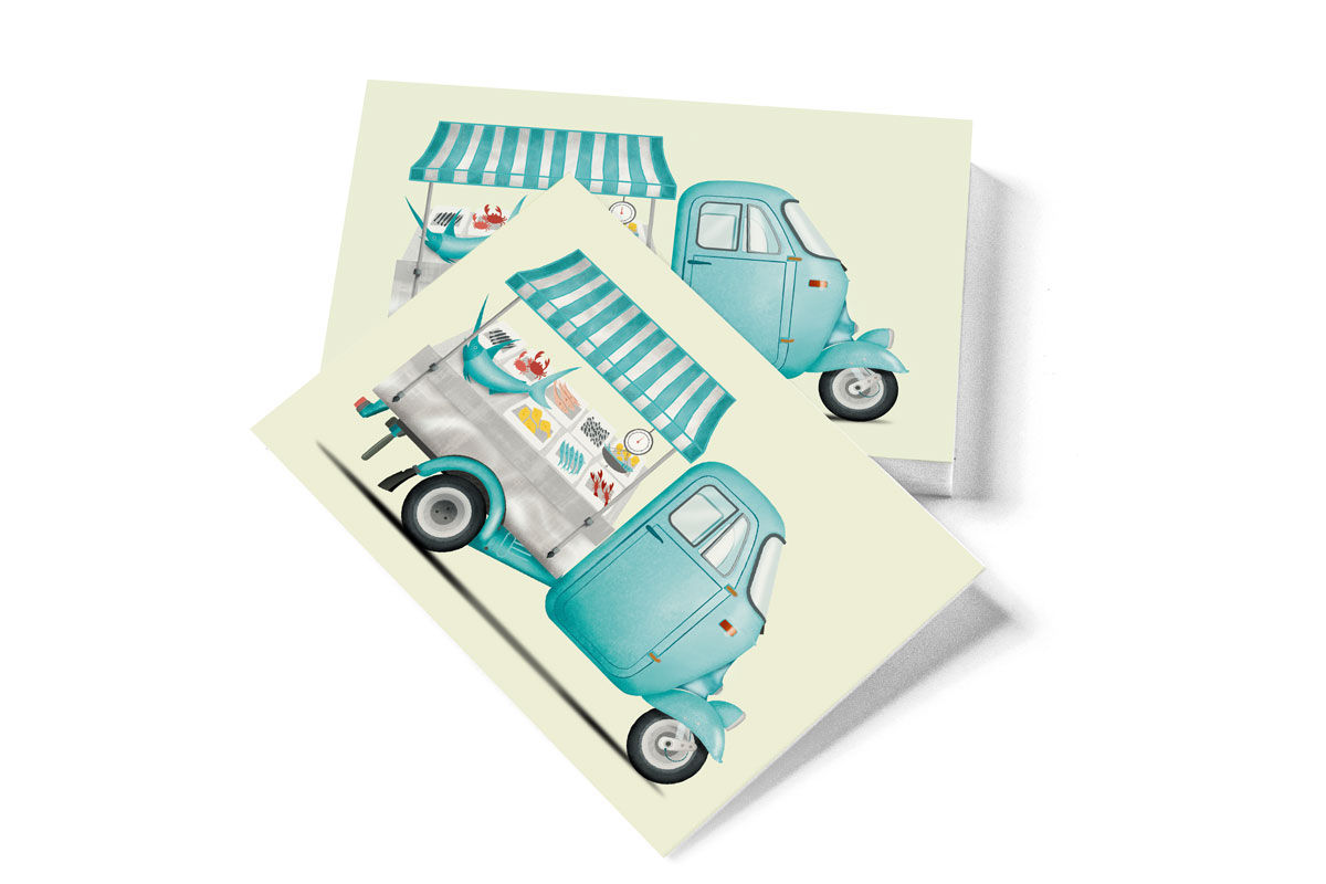 Cartolina Lapa pesce fresco