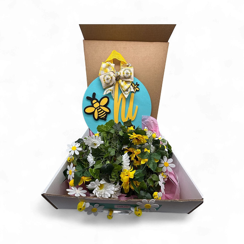 Front view of Sagely Box content