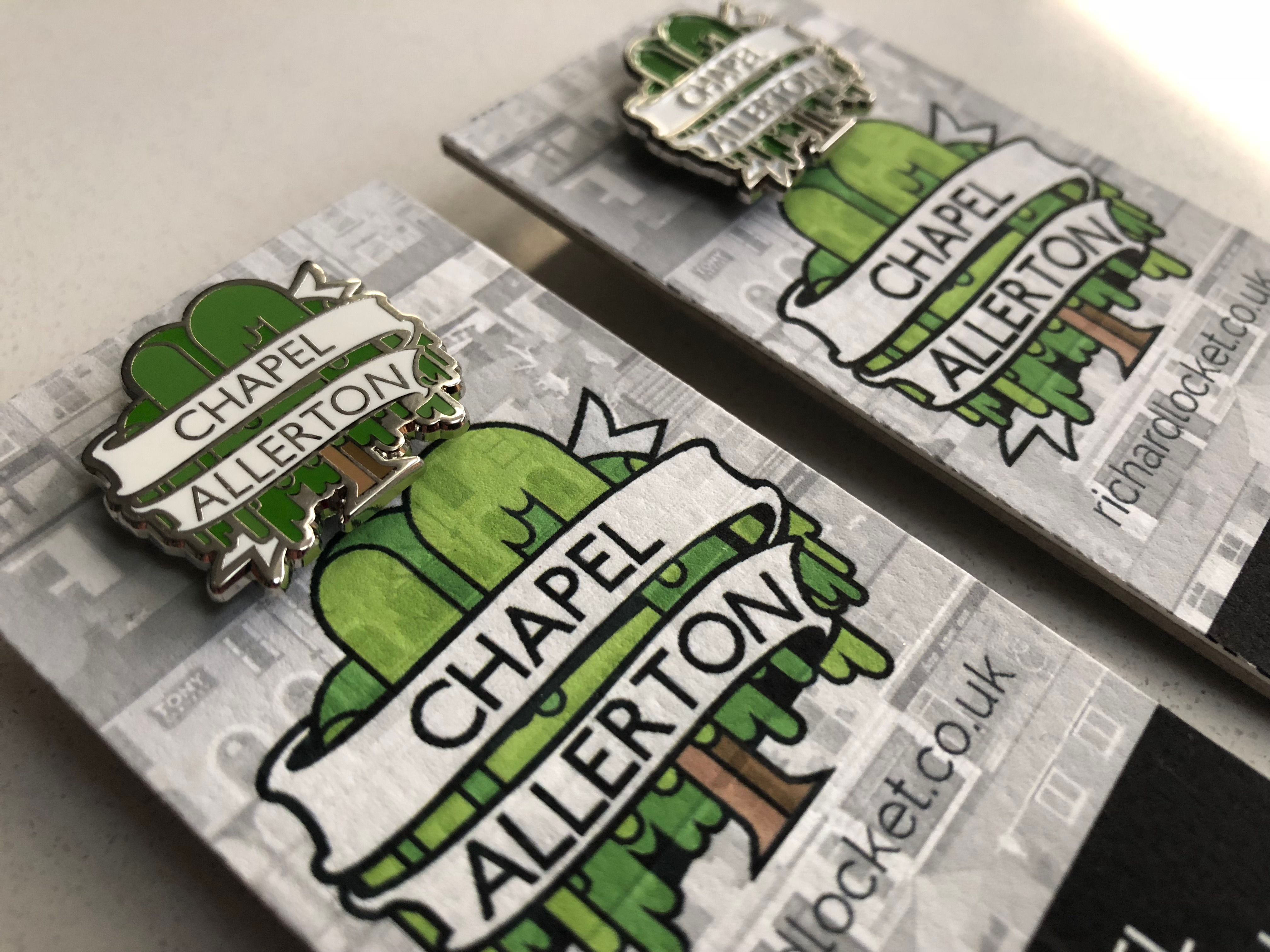 Chapel Allerton pin badge