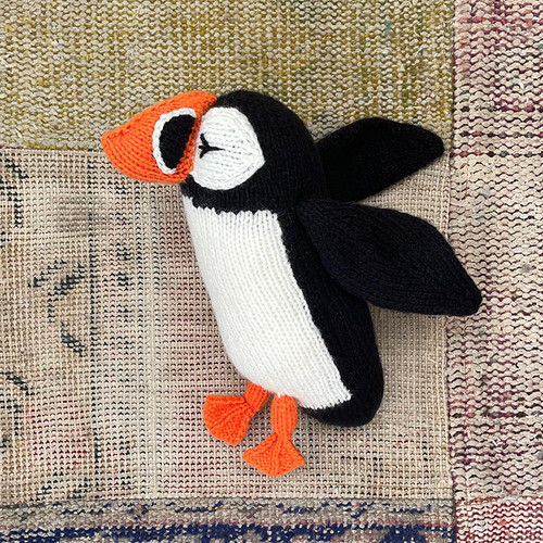 Handmade Puffin Toy | Karla Courtney