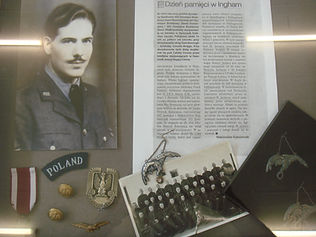 Items displayed at the Polish Bomber Squadrons Centre (RAF Ingham).