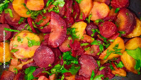 Salade de carottes tièdes
