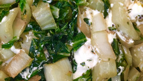 Chou chinois au chèvre