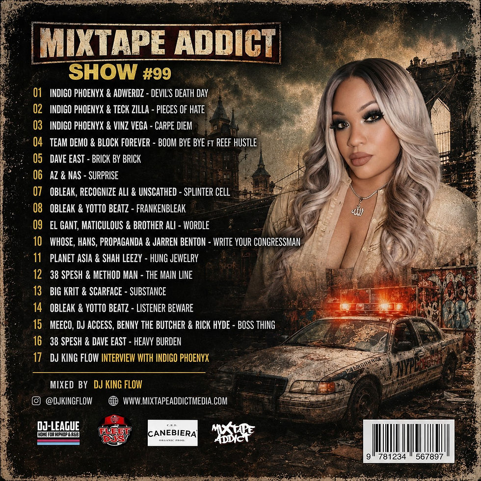 Mixtape Show Tonight From Paris 9pm