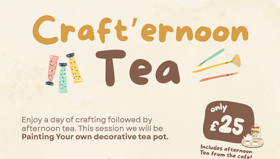 Crafternoon Tea with Gina