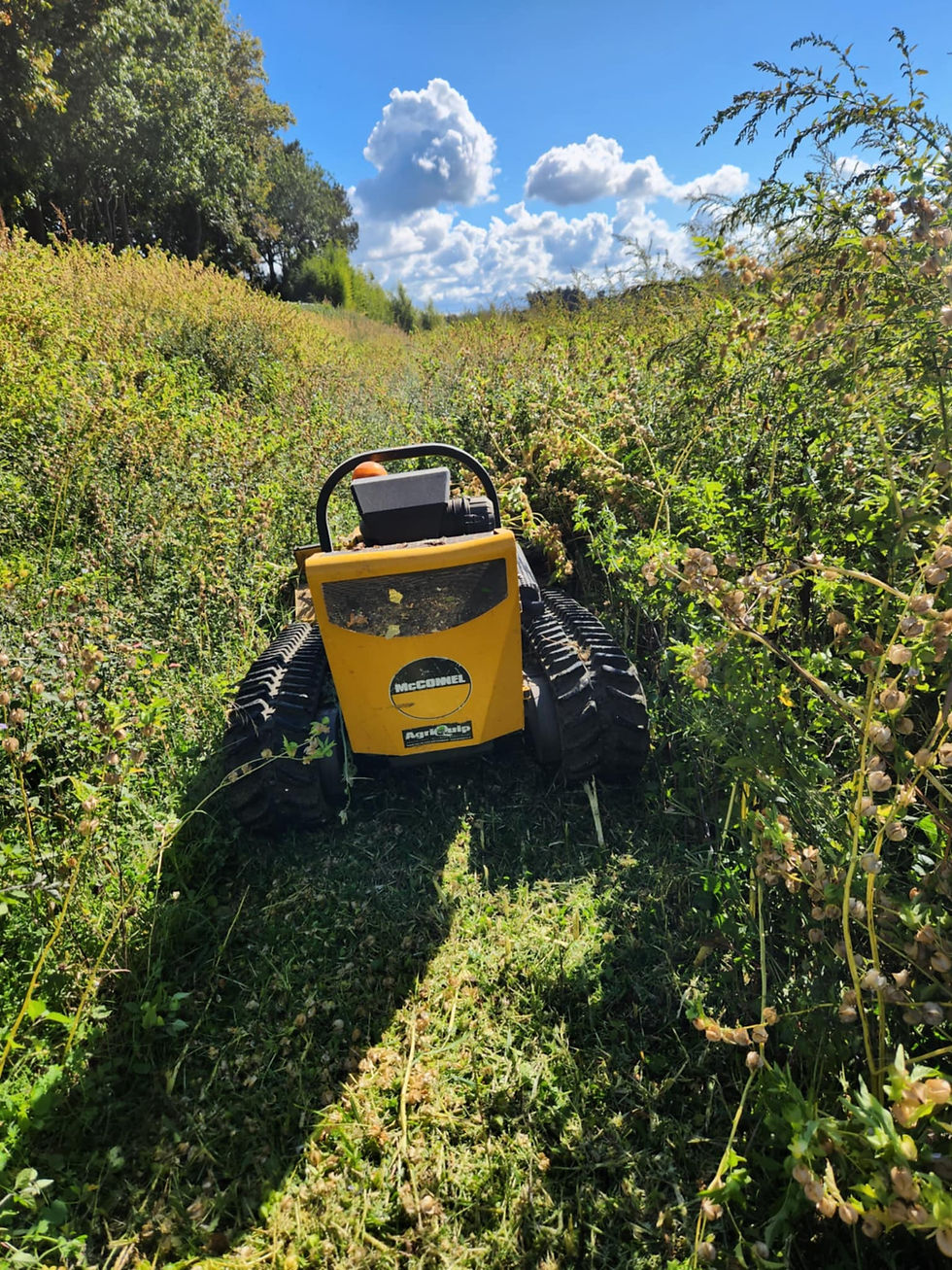 Robocut mulching