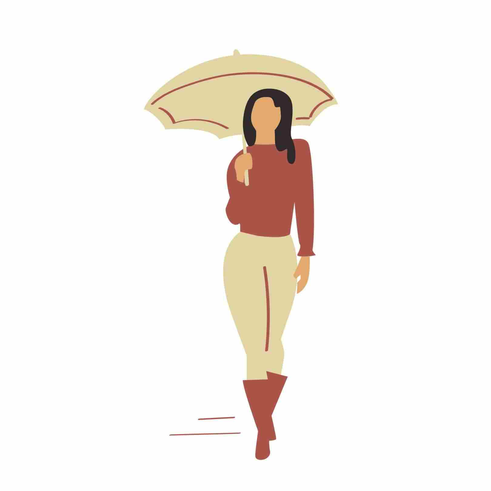 Femme ayant atteint ses objectifs