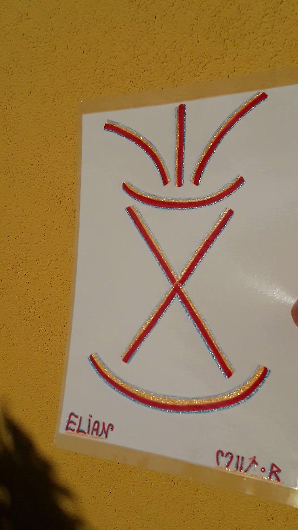 Miniatura: Sonderanfertigung, Miniaturgemälde für den Alltag - ELIAN in FEUERRot!