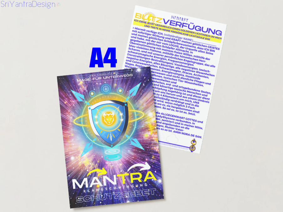 Miniaturbild: Blitzverfügung, kraftvolles Mantragebet, Schutz-Magie für unterwegs, Sicherheit