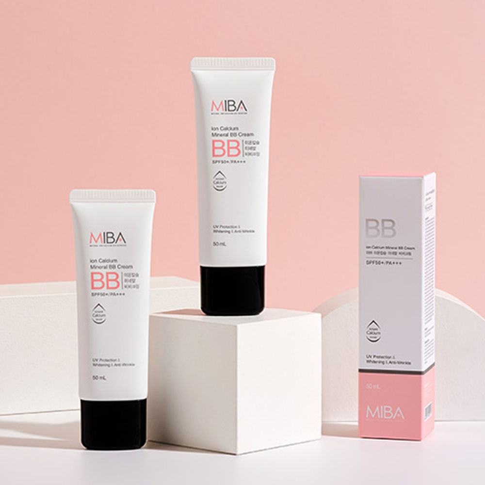 MIBA ion Calcium Mineral BB Cream SPF 50/ PA ++++