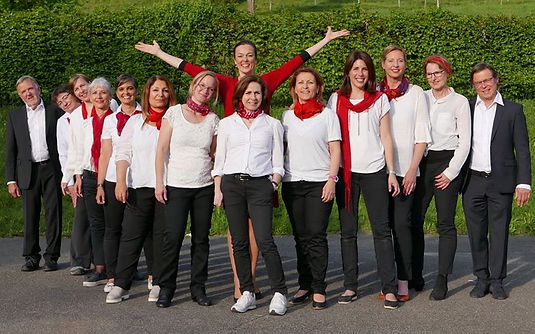 Chor "Voci Allegre", gegründet von Maja Fluri