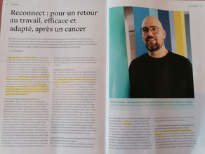 "Reconnect", l'outil de la Fondation contre le cancer pour un retour au travail réussi et adapté