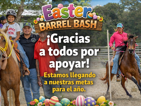 Easter Barrel Bash: Un Día de Comunidad, Caballos y Tradición