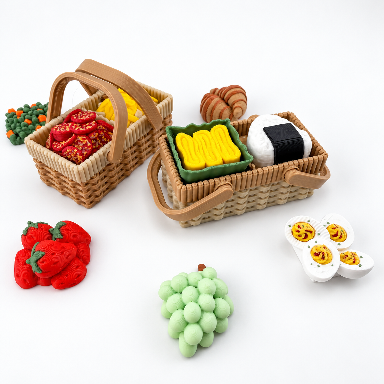 Mini Picnic Basket - 2 Keycaps