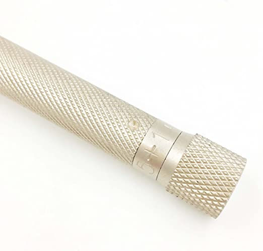 la molette de réglage du rasoir  Parker argent