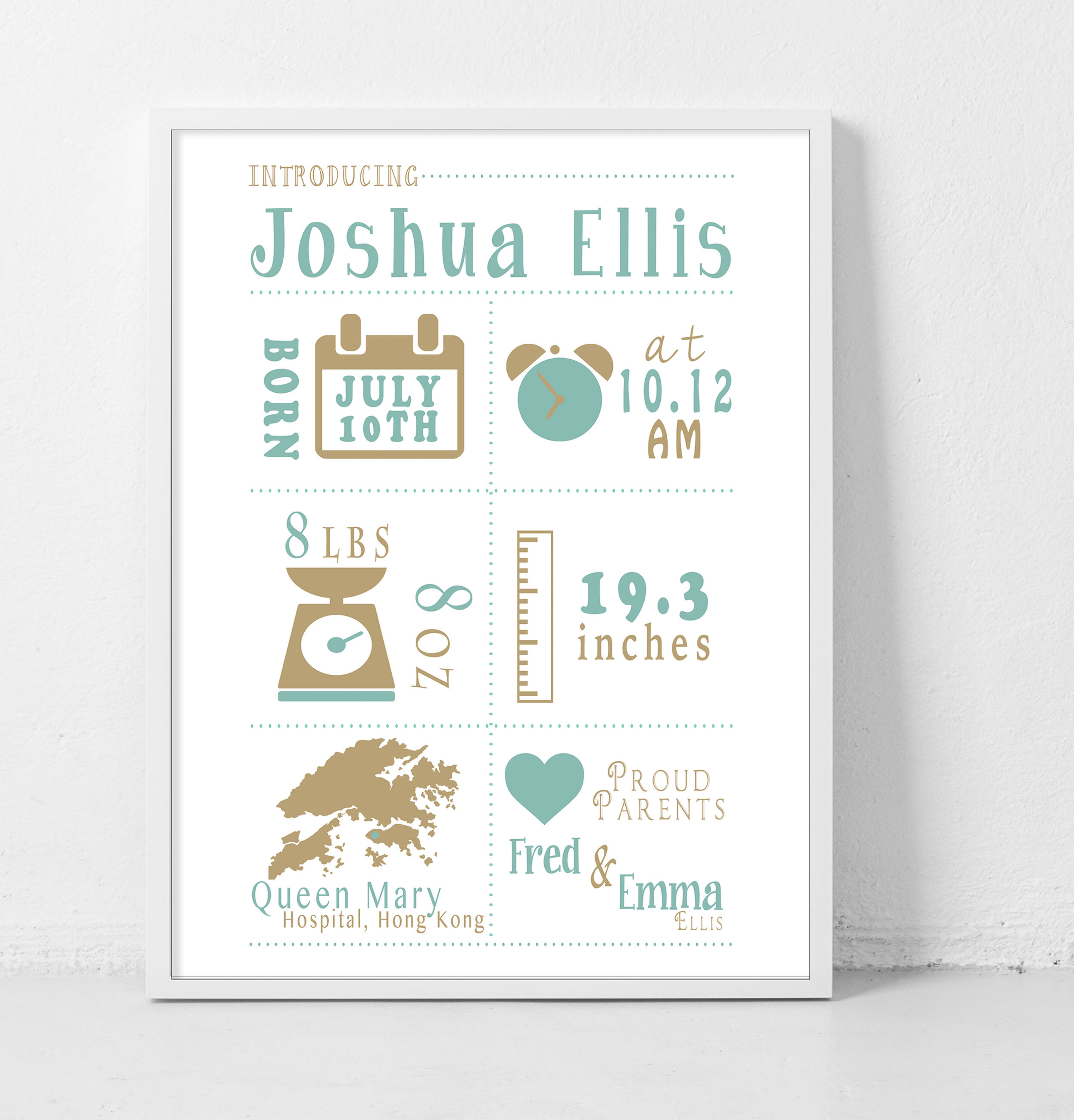 Baby Boy Chart