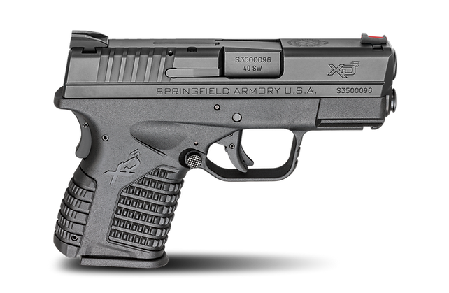 XD-S 3.3″ Single Stack .40SW black