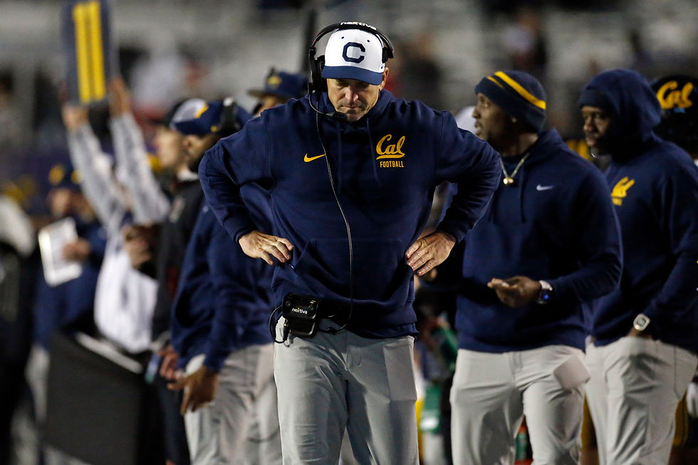Cal Golden Bears Head Coach Justin Wilcox