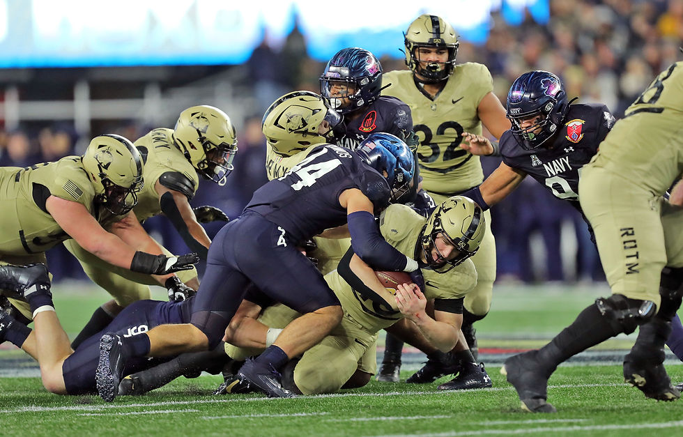 Navy Midshipmen LB Colin Ramos | First-Team All-ACC Defender