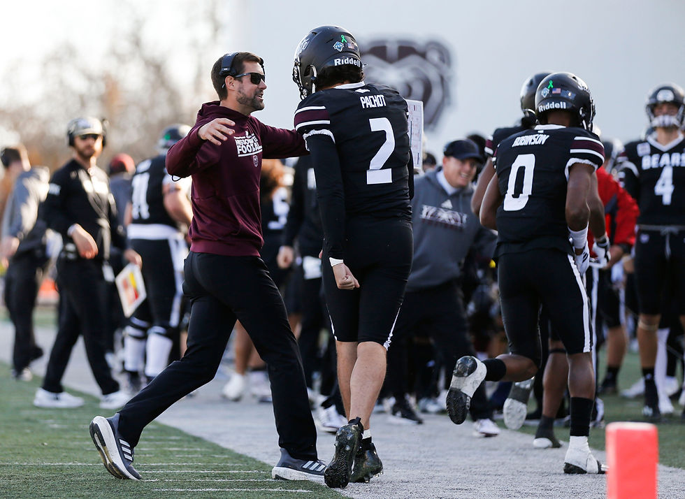 Missouri State Bears Coach Ryan Beard | MVFC Media Days