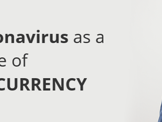 Coronavirus as a stage of BIOCURRENCY