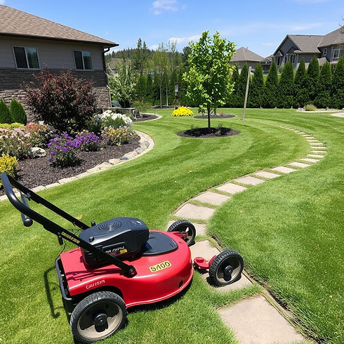 lanscape job with lawnmower further view shot.jpg